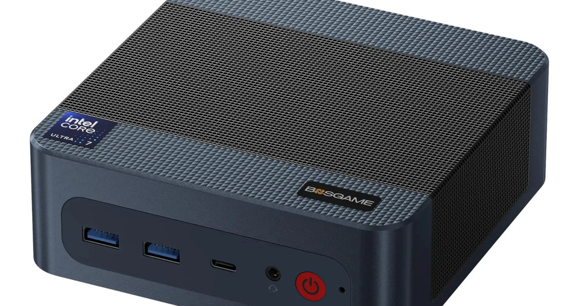Mini-PC | Bosgame M3 | Core Ultra 7 155H | 32GB DDR5 RAM | 1TB