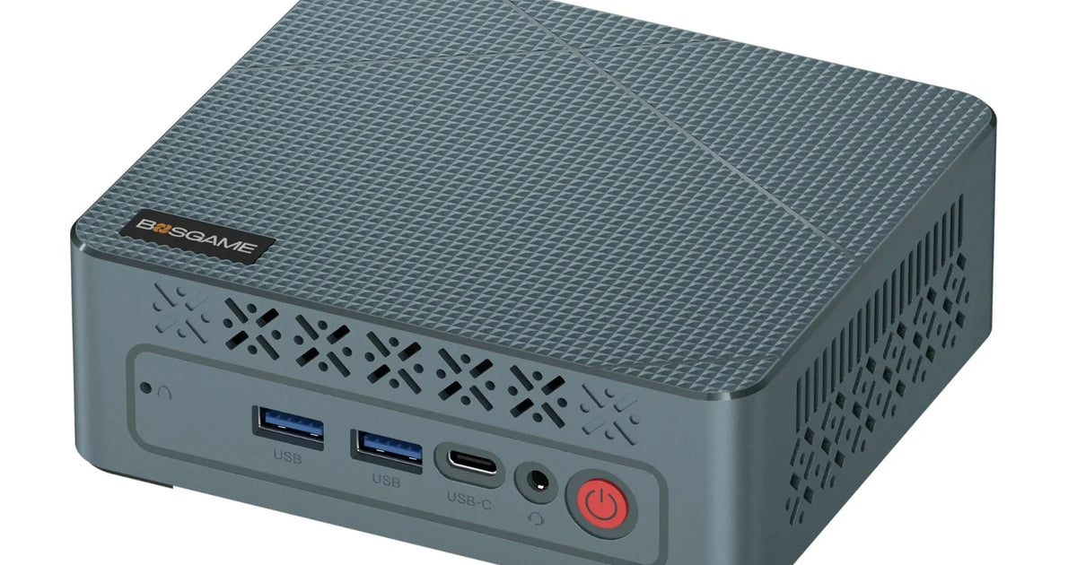Mini-PC | Bosgame E2 | Ryzen 5 3550H | 16GB DDR4 RAM | 512GB
